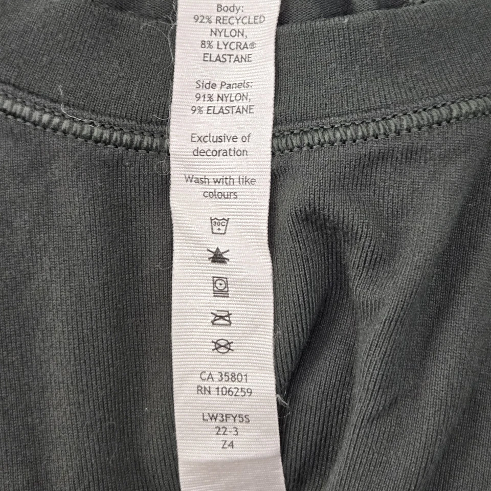 Lululemon Women Activewear Top 4 Green Rulu Reflective Running Long Sleeve - Image 3 of 4