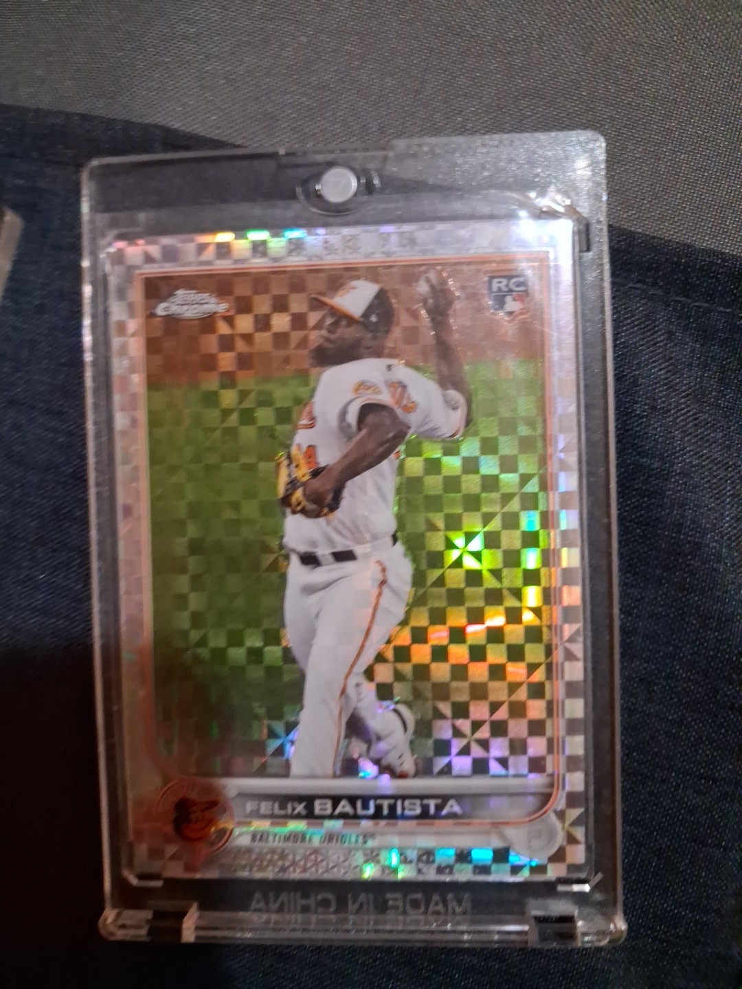 2022 Topps Chrome Update Series - Felix Bautista #USC189 X-Fractor /99 (RC)