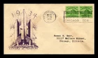 US COVER CENTURY OF PROGRESS CHICAGO WORLDS FAIR FDC SCOTT 728