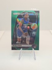 2024 Panini Prizm WNBA #95 Olivia Epoupa Green Prizms
