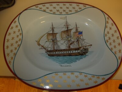 RARE Mottahedeh Limited Edition Platter --- George Washington -President