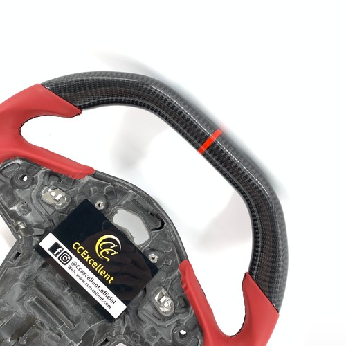 For 2020-2025 Toyota Supra GR A90 A91 MKV real carbon fiber steering wheel - Picture 6 of 9
