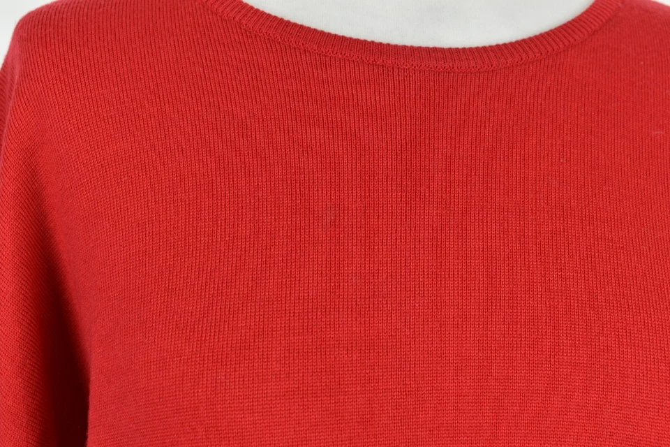 BURBERRY Red Knitwear Jumper size 170 Cms Boys Age 15/15 Pullover Outerwear - Image 4 of 4