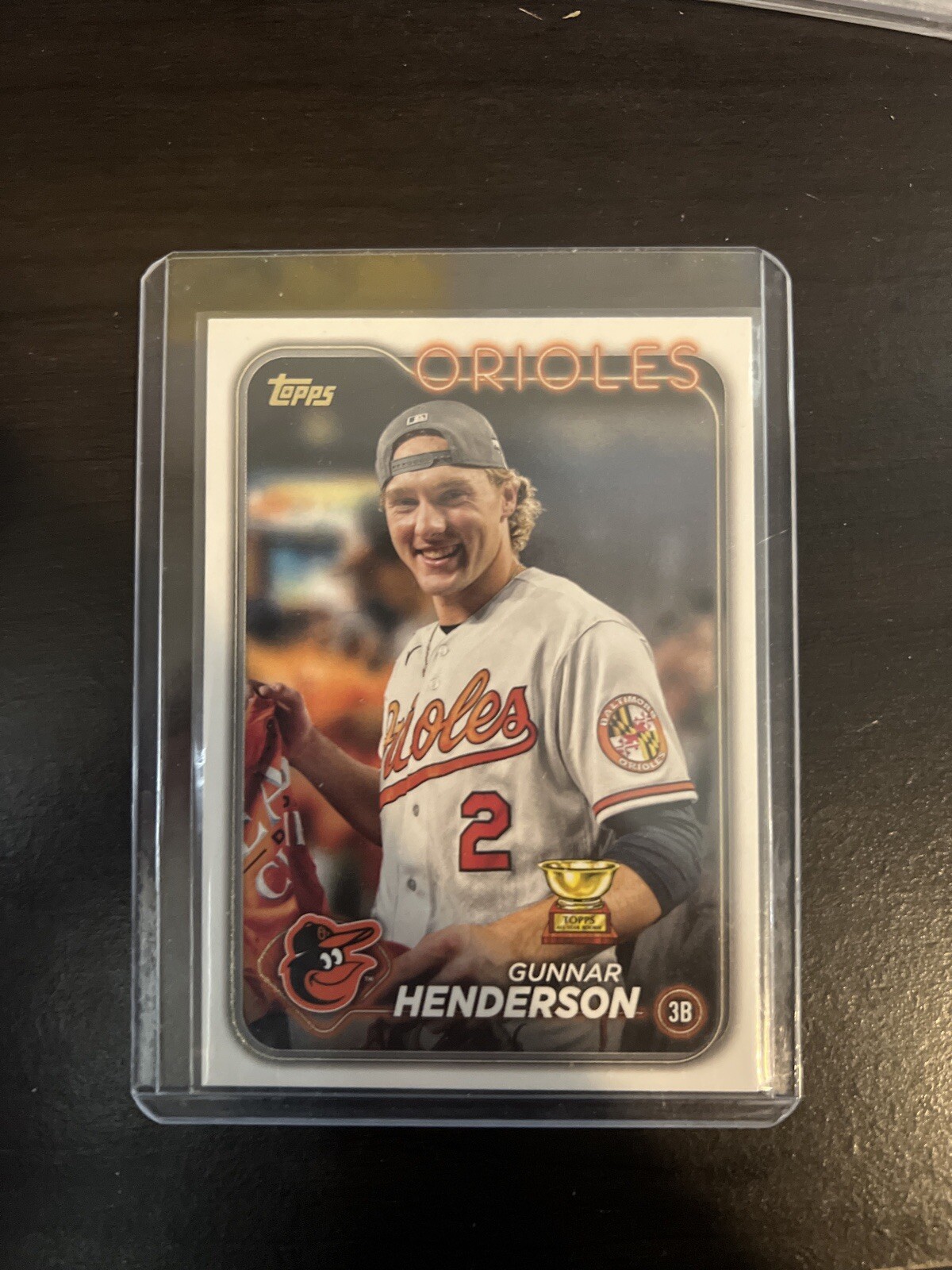 2024 Topps Series 2 - Gunnar Henderson Golden Mirror SSP #450