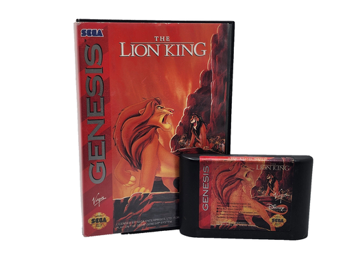 Lion King - First Print (Sega Genesis, 1994) In Box - Picture 1 of 1