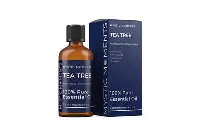 Mystic Moments Tea Tree Huile Essentielle - 100% Pure - 100ml (EO100TEATREE) - Photo 1/3