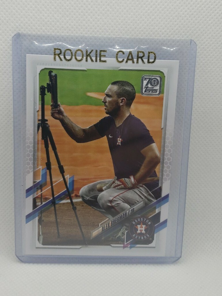 Alex Bregman 2021 Topps Series 1 Photo Image Variation SSP #297 Astros