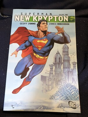 Superman: New Krypton Volume #1 TPB (DC Comics 2009 July 2010) Geoff Johns New