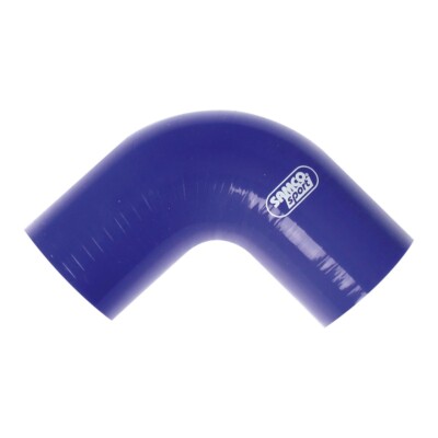 Samco Sport Silikon 90° Krümmer Durchmesser 54 mm blau