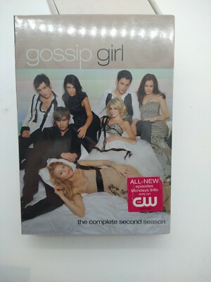 Gossip Girl - The Complete Second Season (DVD, 2009, 7-Disc Set) New Sealed
