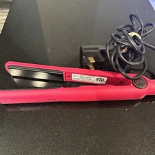 Authentic RARE GHD 3.3 Hair Styler Flat Iron Straightener Pink Works!