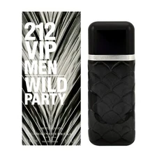 Men Carolina Herrera 212 Vip Wild Party 100ml 3.4 fl oz EDT New in Box