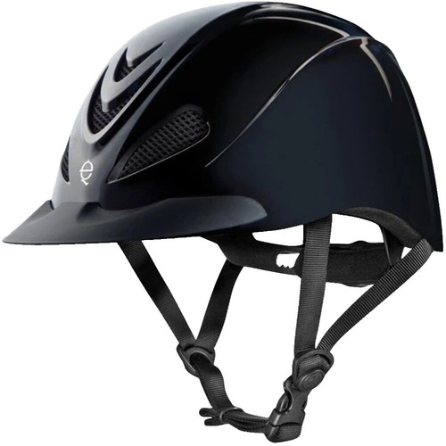 Capirole Flip Fold Black Velveteen Equestrian Horse Riding Helmet Capirole Flip Fold Size Large Black Velveteen Equestrian  main image 2