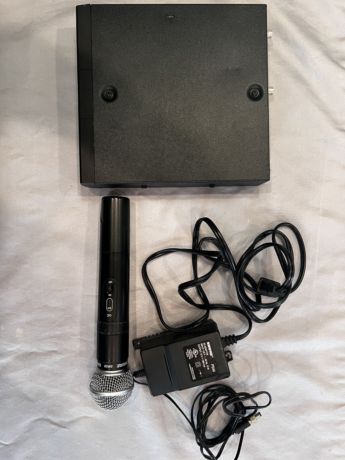 Shure UC4UA SM58 Wireless System Microphone & Receiver Made In USA
