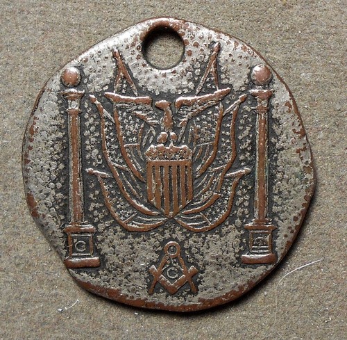 A913 Chicago Ill, Old Glory Lodge No. 975 A.F. & A.M., Past Masters Night, 1922 - 第 1/2 張圖片