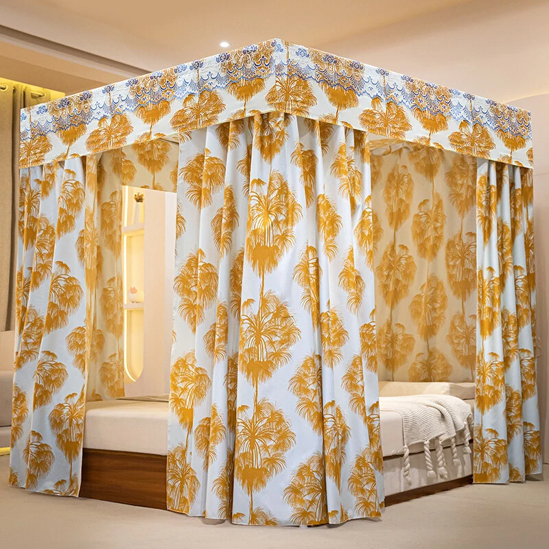 Doule Layers Mosquito Net Light Shading Cloth Sheers Stainless Steel Tubes New - Image 3 of 4