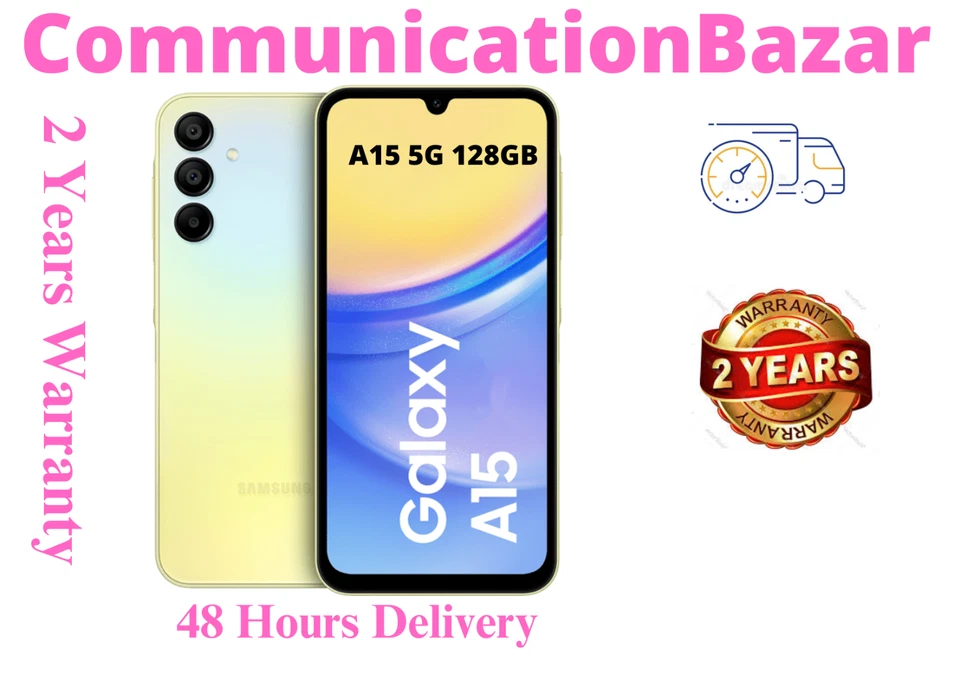 NEW Samsung Galaxy A04/A05/A06/A14/A15/A24/A25/A34 128GB Dual SIM Android phone - Image 3 of 4