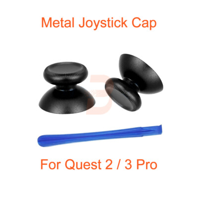 1pair Rocker Metal Analog Joystick For Meta Oculus Quest 2 Quest 3 Pro With tool