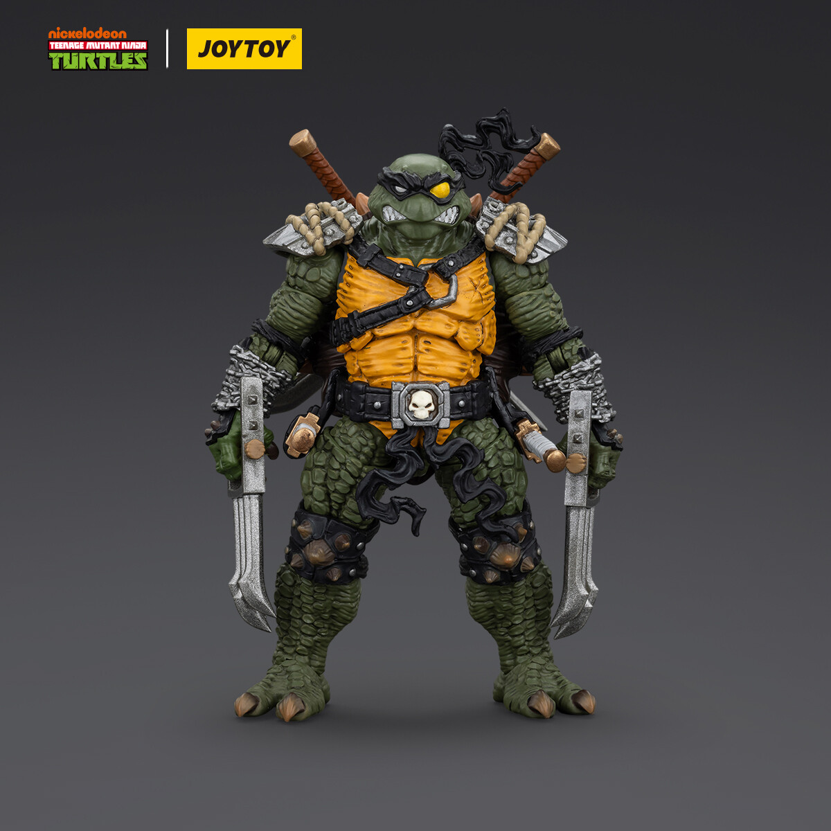 JOYTOY TMNT 1/18 Slash & Tokka Action figure Toy instock | eBay