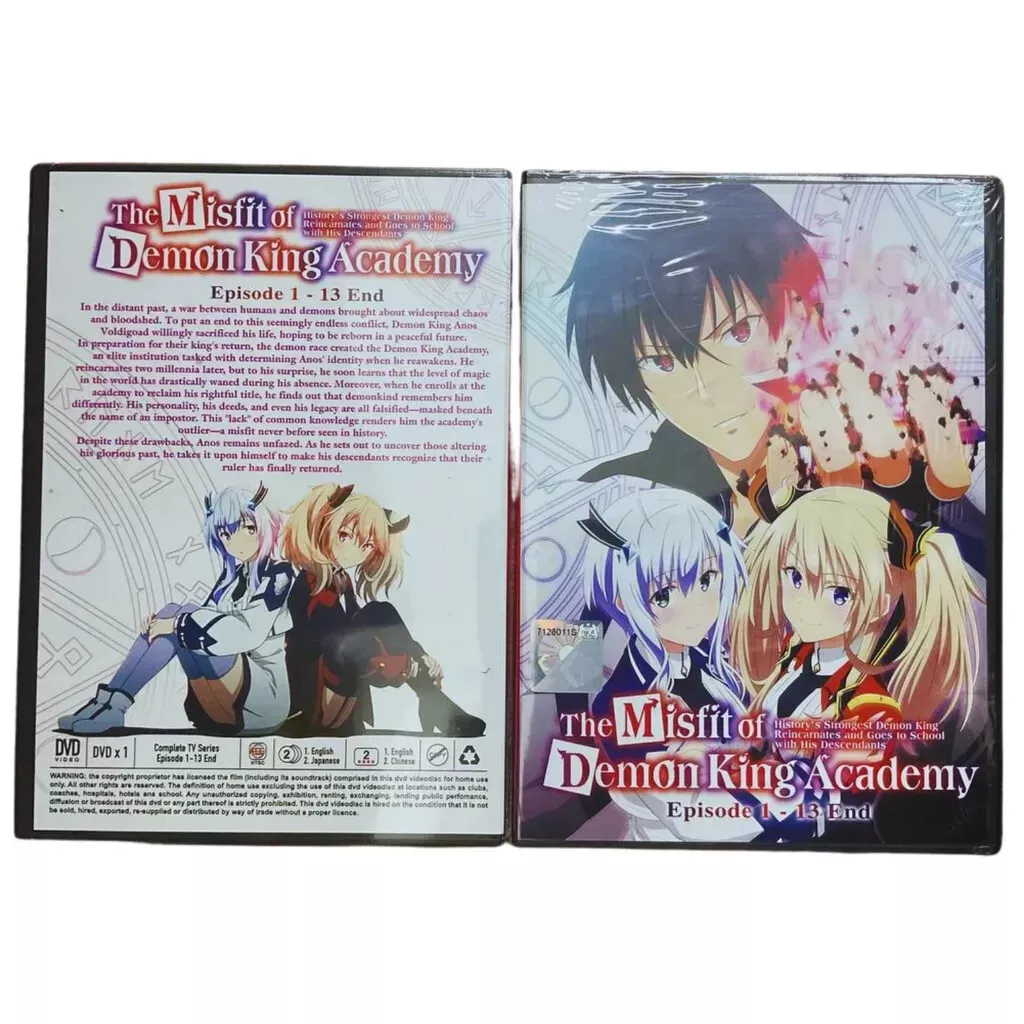 The Misfit of Demon King Academy (VOL.1 - 13 End) ~ All Region ~ English  Version