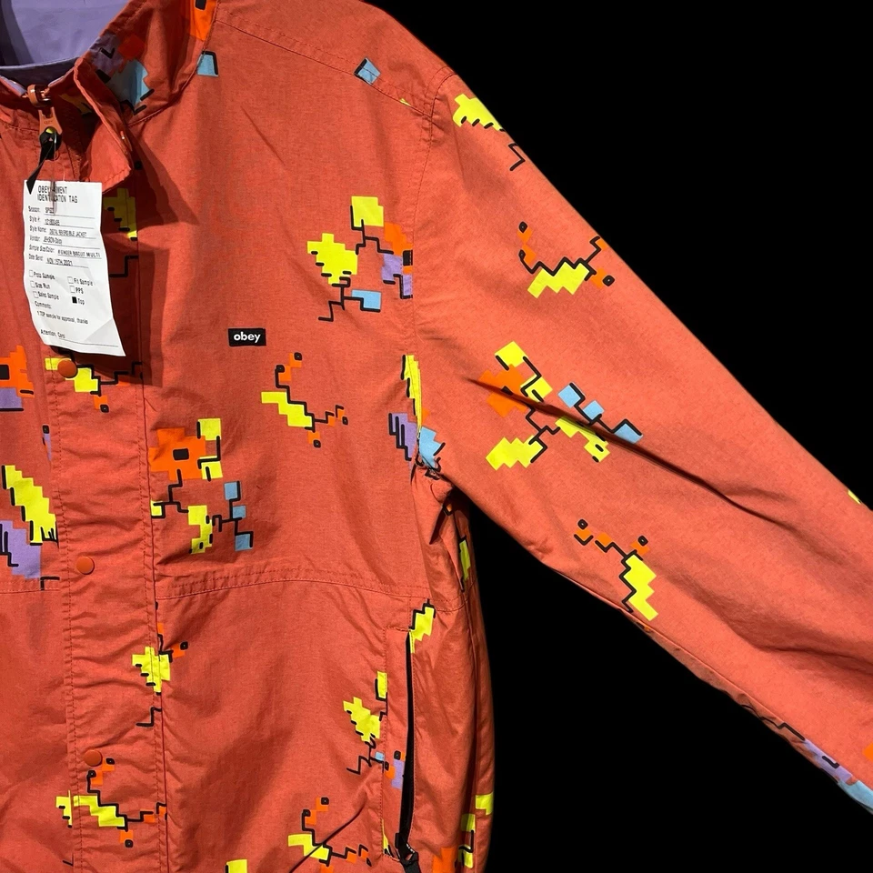 Chaqueta Obey Digital Reversible Jengibre Galleta Multi 2021 SPG22 Estilo #121800495 Foto 4 de 4
