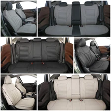 EKR Custom Fit Crosstrek Car Seat Cover for Subaru 2013-2025 Full Set Leather