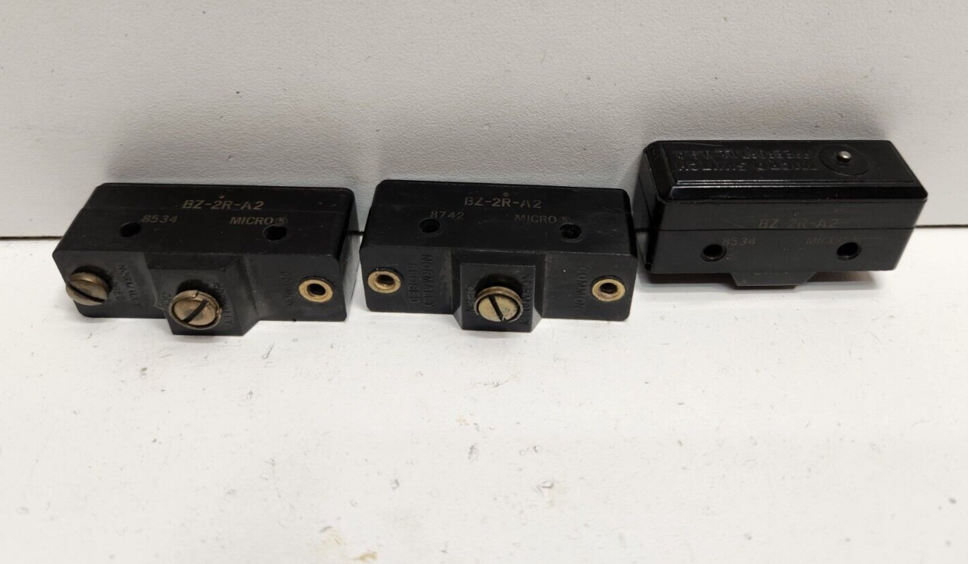 Microinterruttore Limitatore MICRO SWITCH BZ-2RD55-T4-J, 15A 125/250/480V, NOS Nuovo Vecchio Stock - Foto 1