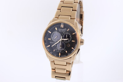 Citizen BL5483-55E Eco-Drive Chandler Alarm Chrono Roségold Edelstahl Uhr