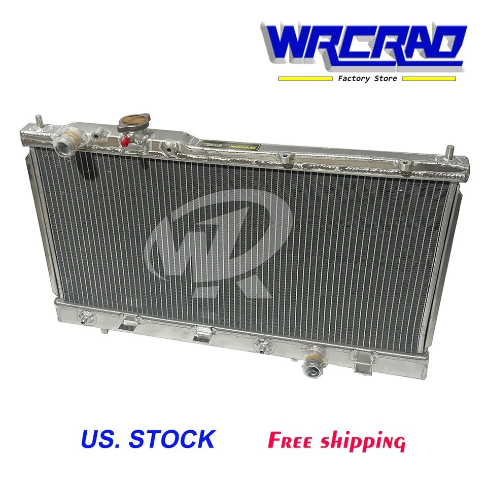 Radiador de aluminio para 1999-2003 2002 Mazda Protege 5 L4 1,6 L 1,8 L 2,0 L Foto 4 de 4