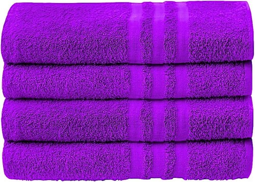 4-Pack Bath Towel Set - 70x140 cm, 400 GSM - Premium Quality, Ultra-Soft - Picture 4 of 6