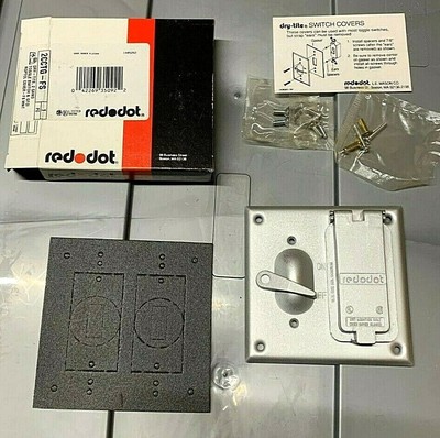 Red dot outlet cover Red dot outlet cover