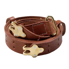 WWII US M1 GARAND RIFLE M1907 LEATHER CARRY SLING