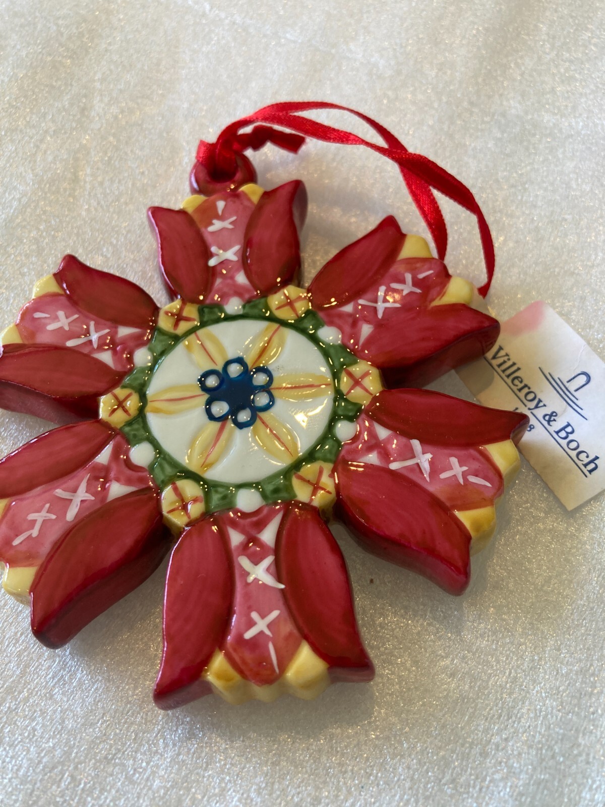 Vintage Villeroy & Boch Christmas Scandinavia Decoration as new