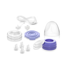 Breast Pump Spare Parts Bundle, Includes Four Duckbill Valves and Other Replacem