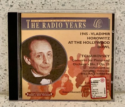 1945 - Vladimir HOROWITZ at the Hollywood Bowl: Tchaikovsky Piano Concerto #1