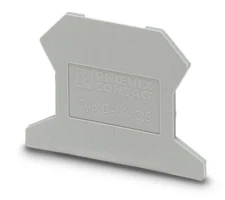 5pcs PHOENIX CONTACT Wiring Terminals Accessories Stopper D-UK 2,5 3001022