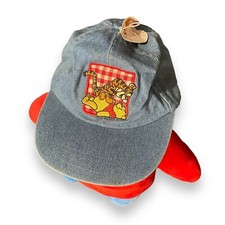 Tigger WINNIE The POOH Disney Embroidered Denim Elastic Back VTG NWT Deadstock
