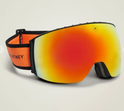 Adidas By Stella McCartney - Snow Goggles - Orange/Black Strap