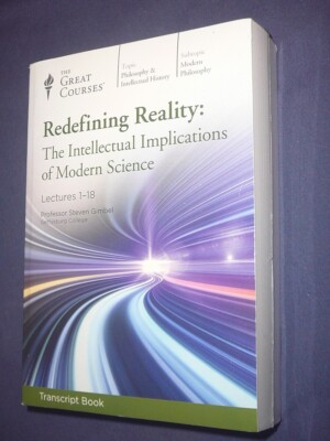 Teaching Co Great Courses TRANSCRIPTS  :     REDEFINING REALITY    new & sealed