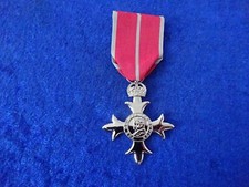 A4-03) Britischer Orden Medal Order Member of the British Empire MBE Medal