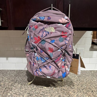 The North Face Women's Jester Laptop 22L Backpack, Fawn Grey Floral Fall Print