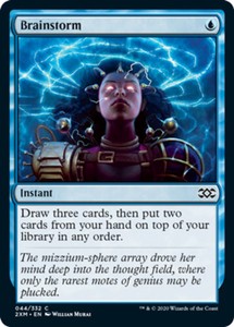 Brainstorm - Foil x1 - Double Masters - NM-Mint, English - Double Masters