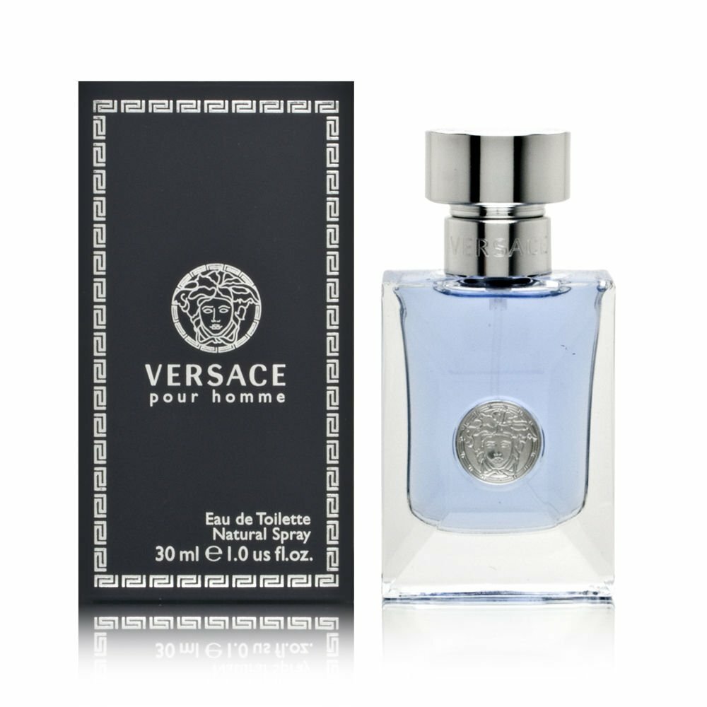 Pack of (2) New Versace Pour Homme For Men Eau De Toilette Spray