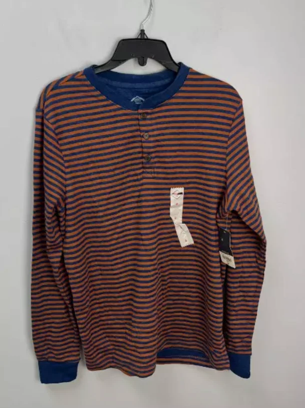 Hombre Henley Shirt Camiseta superior Bloque de color Henley Calle