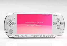 Hot Transparent Sony PSP3000 console 6.61 firmware new parts, fill-up games good