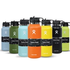 Hydro Flask 40 oz Vacuum Insulated Wide Mouth Stainless Steel Water Bottle
