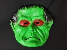 Mask Frankenstein Monster Latex Face Halloween elastic back strap