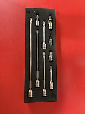 #ad SNAP ON 209AFXAFR 9 Pc 3 8quot;Dr Extension and Adaptor RED Foam Set NEW USA $289.00