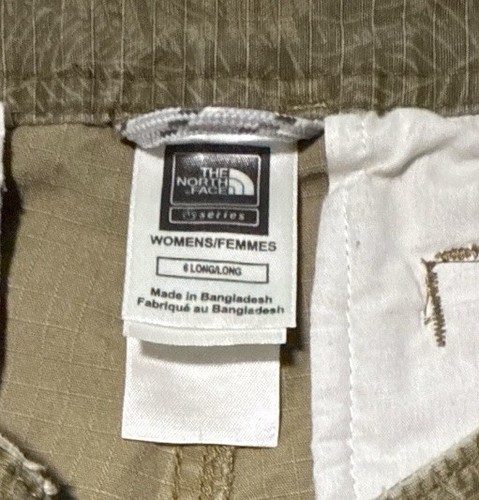 The North Face Shorts Women’s Size 6 A5 Series Cargo Hiking Long Rip Stop - Picture 3 of 3
