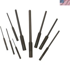 High-Quality 9 Pc Roll Pin Punch Set in Steel - Essential Gunsmithing Tool